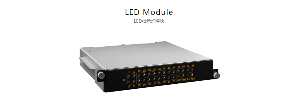 全方位多功能以太網(wǎng)交換平臺(tái)LED Module LED指示燈模塊